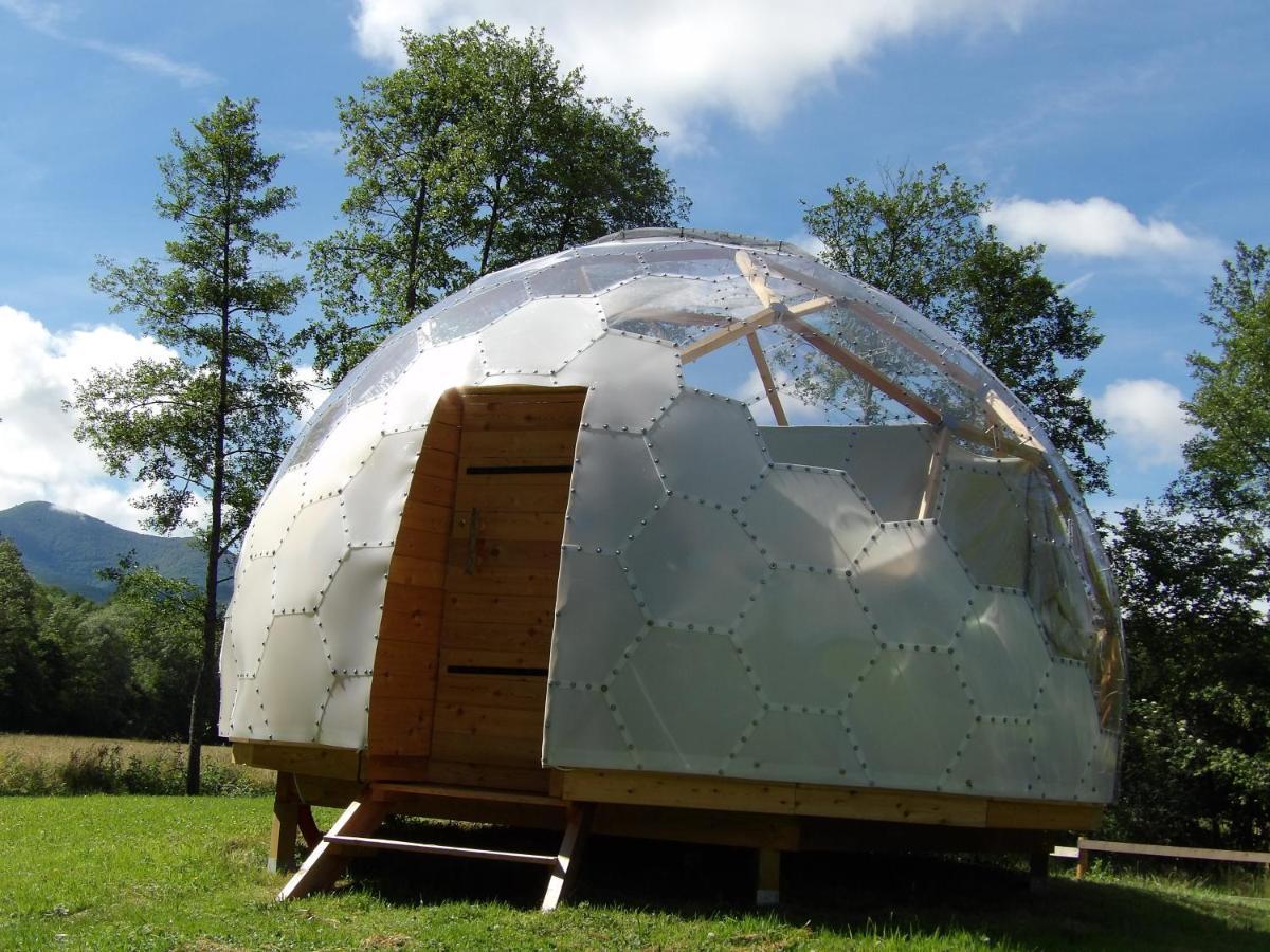 Camping 3 Etoiles - Piscine Chauffee - Vue Montagne Saint-Girons  Bagian luar foto
